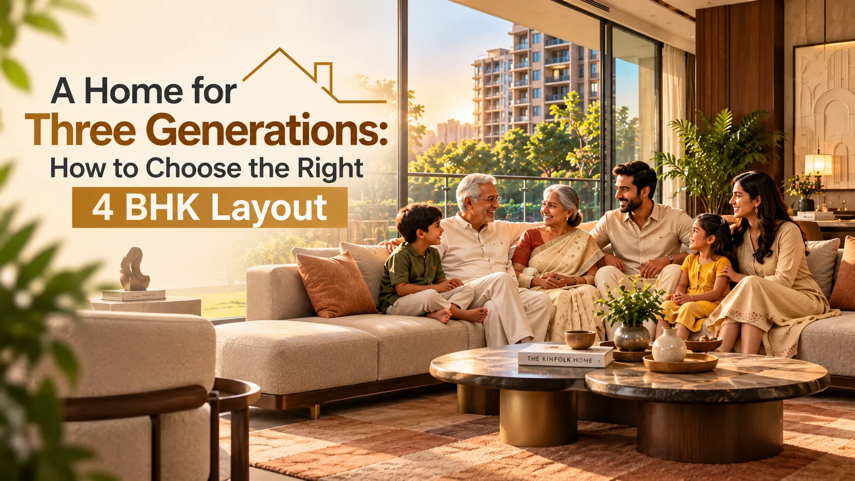 A Home for Three Generations: How to Choose the Right 4 BHK Layout