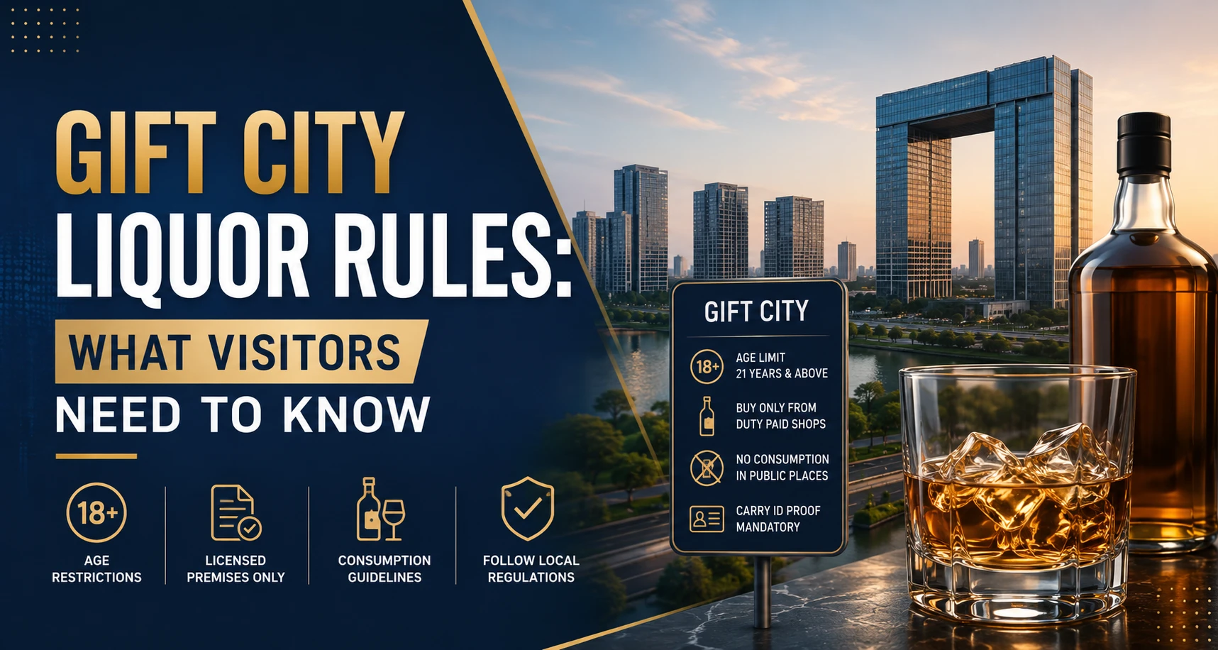 GIFT City Liquor Rules: What Visitors Need to Know