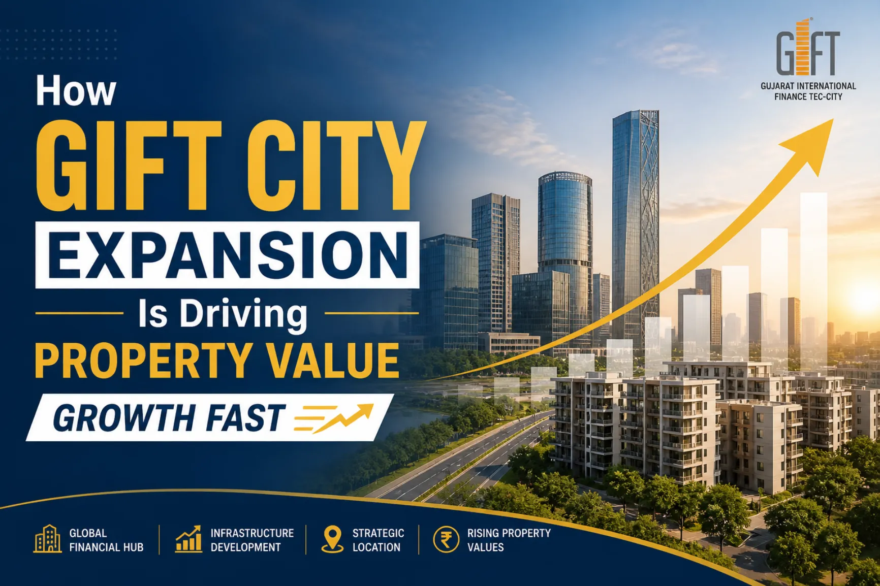 How GIFT City Expansion Is Driving Property Value Growth Fast