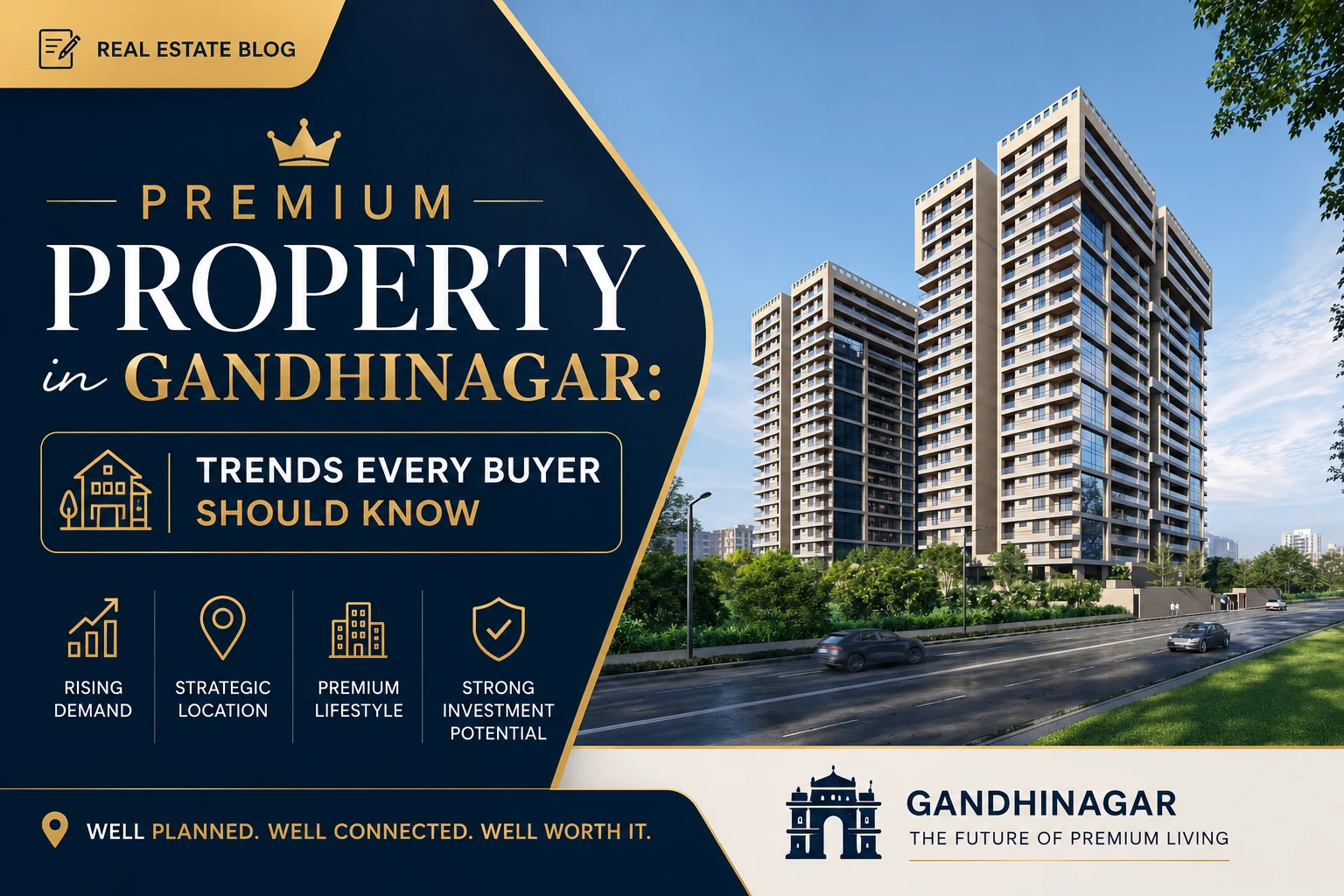 Premium Property in Gandhinagar: Trends Every Buyer Should Know