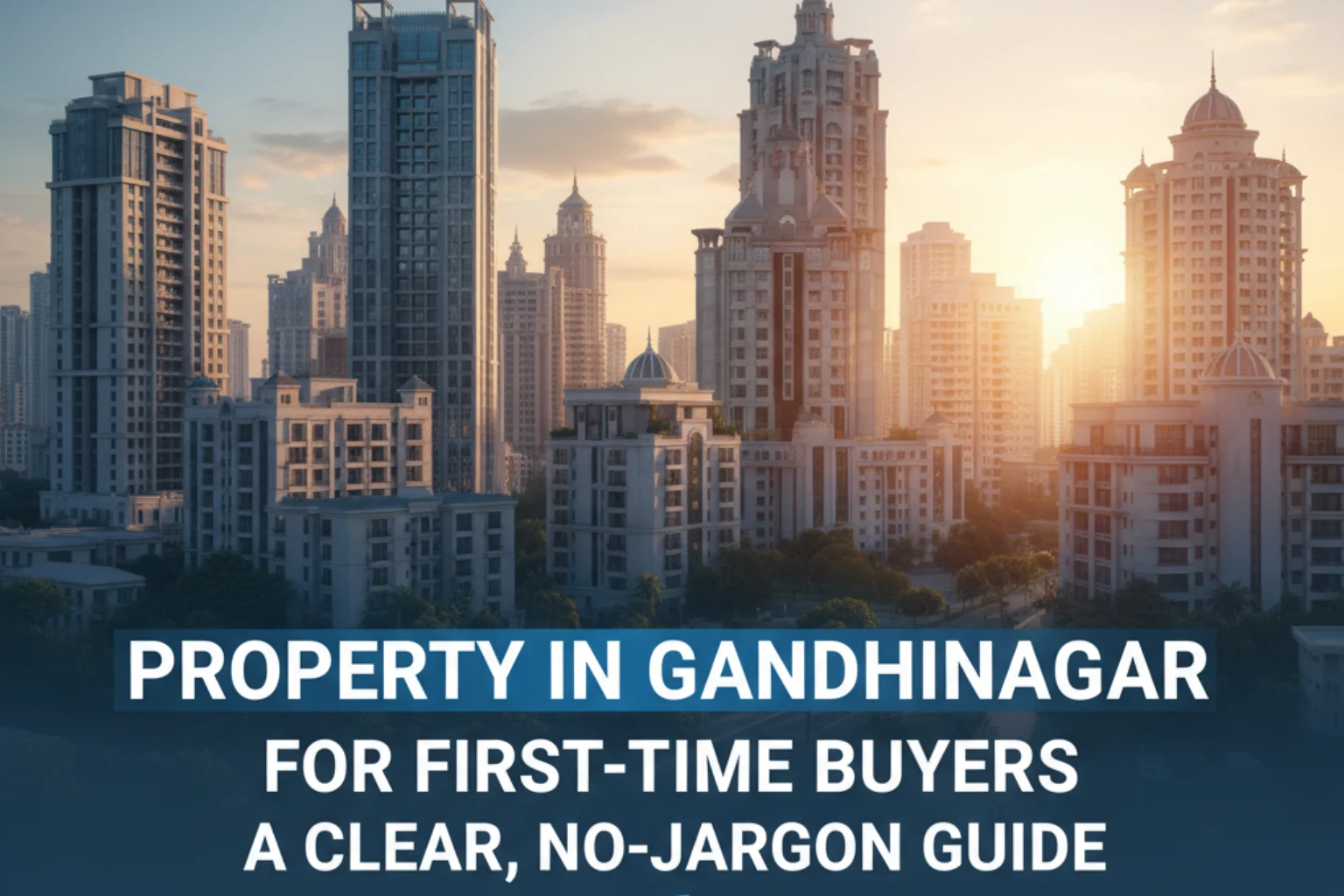 Property in Gandhinagar for First-Time Buyers: A Clear, No-Jargon Guide