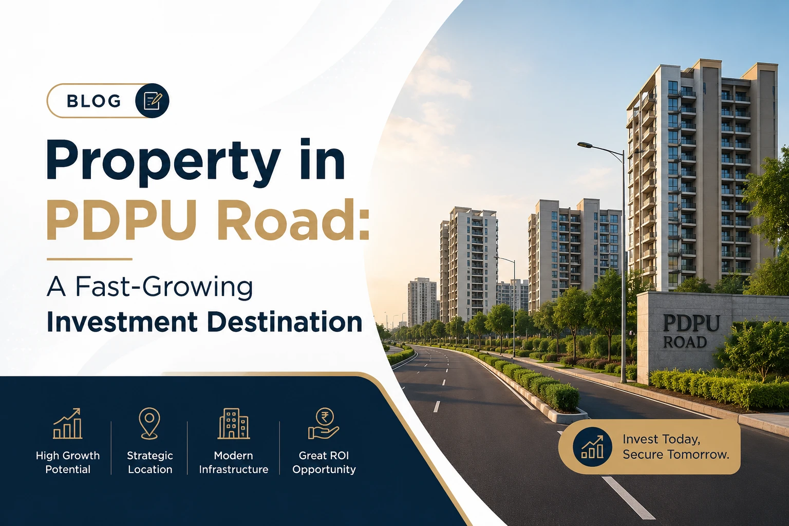 Property in PDPU Road: A Fast-Growing Investment Destination