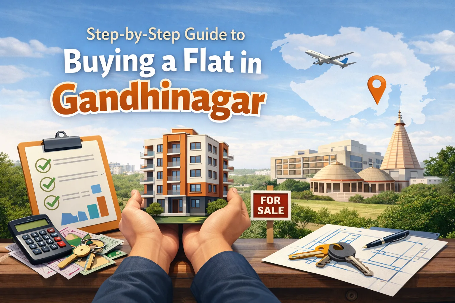 Step-by-Step Guide to Buying a Flat in Gandhinagar