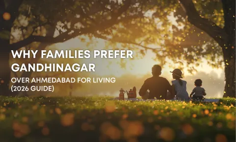 Why Families Prefer Gandhinagar Over Ahmedabad for Living (2026 Guide)