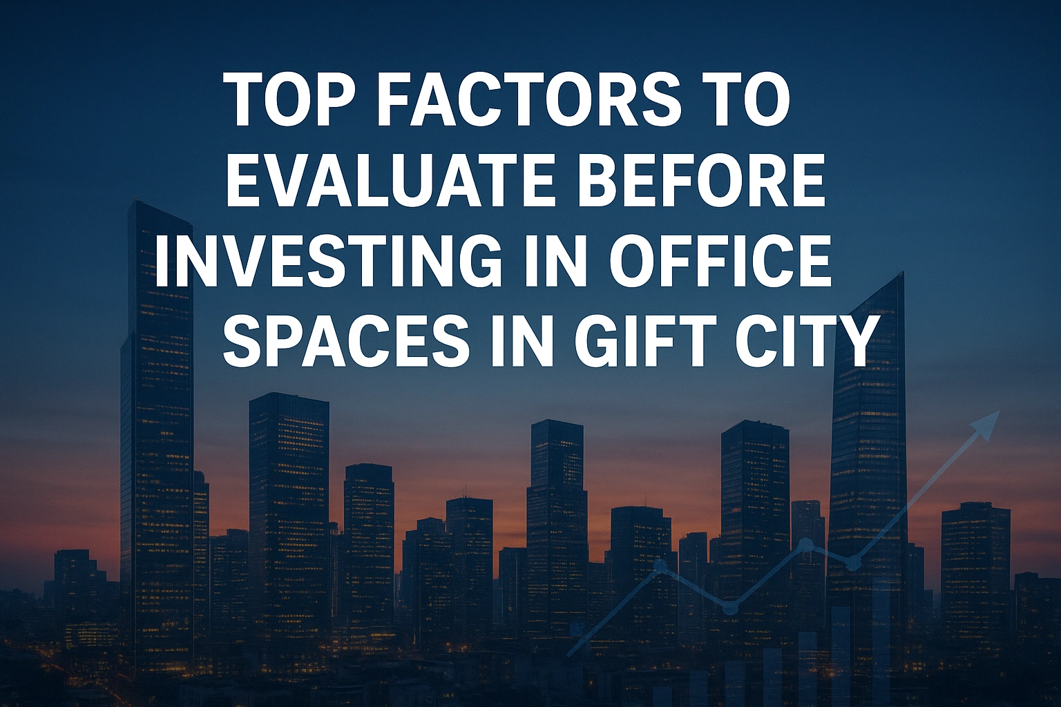 Top Factors to Evaluate Before Investing in Office Spaces in GIFT City 