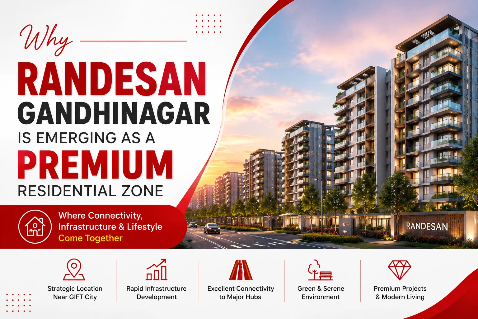 Why Randesan Gandhinagar Is Emerging as a Premium Residential Zone
