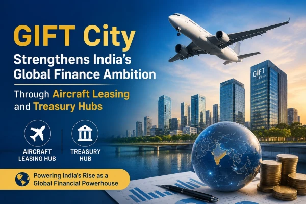 GIFT City Strengthens India’s Global Finance Ambition Through Aircraft Leasing and Treasury Hubs