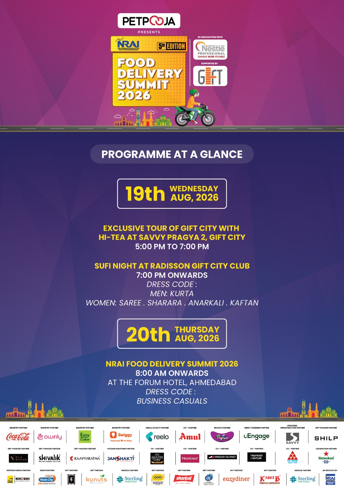 NRAI’s 5th Food Delivery Summit Positions Gujarat as an Emerging Restaurant Industry Hub