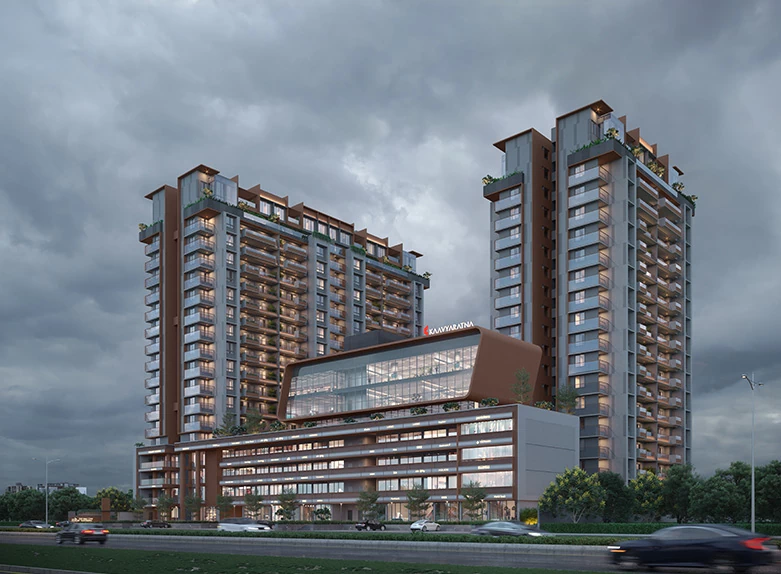 The Balcony residential project in Randesan Gandhinagar