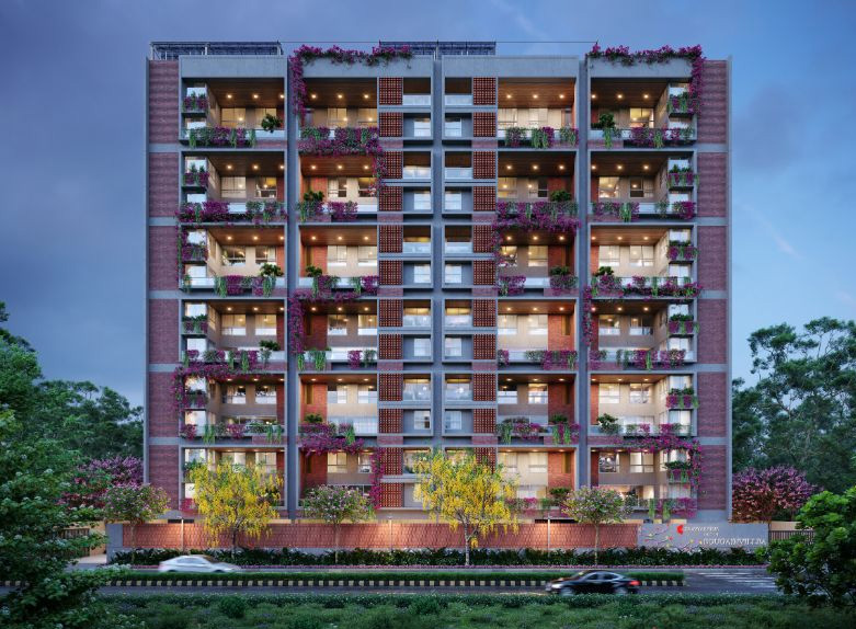The Bougainvillea | Gift City Road, Randesan